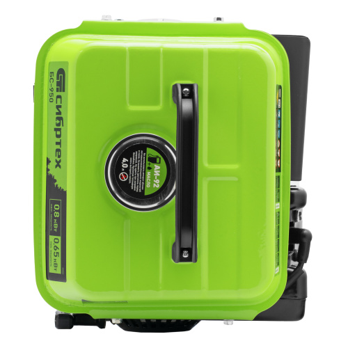 Генератор бензиновый БС-950, 0.8 кВт, 230 В, 2-х тактный, 4 л, ручной стартер Сибртех по ценам производителя в Краснодаре с доставкой по всей России