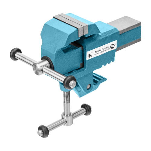 Тиски слесарные, 63 мм, крепление для стола, винтовой зажим (Глазов) по ценам производителя в Краснодаре с доставкой по всей России