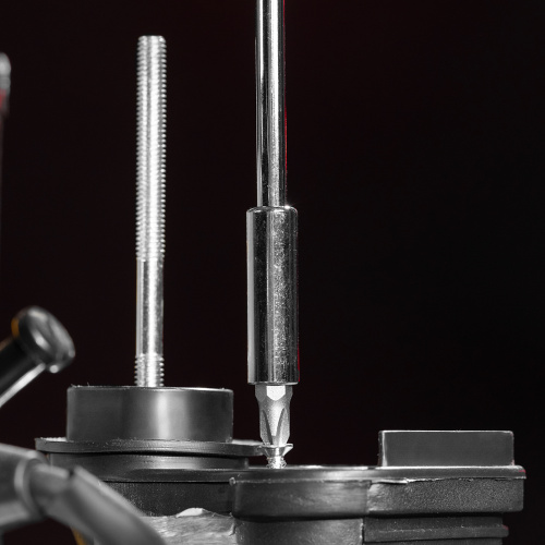 Отвертка с Т-образной эргономичной ручкой и набором бит, 11 шт, CrV Matrix по ценам производителя в Краснодаре с доставкой по всей России