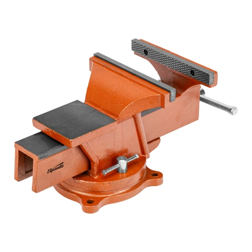 Тиски слесарные, 200 мм, поворотные, с наковальней Sparta по ценам производителя в Краснодаре с доставкой по всей России