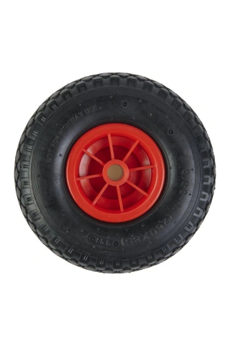 Колесо пневматическое резиновое 260 мм PR1805-2 (красное) по ценам производителя в Краснодаре с доставкой по всей России