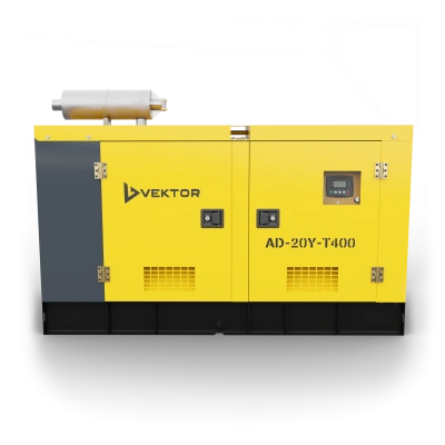Дизельный генератор Vektor AD-20Y-T400 в шумозащитном кожухе купить в Москве с доставкой по всей России | ProtosMarket.ru