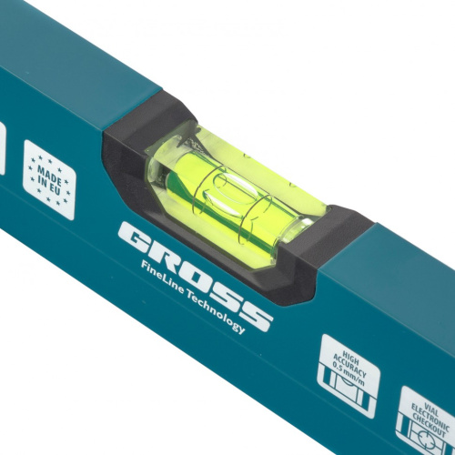 Уровень алюминиевый, 400 мм, 2 глазка, HanD Werker Gross по ценам производителя в Краснодаре с доставкой по всей России