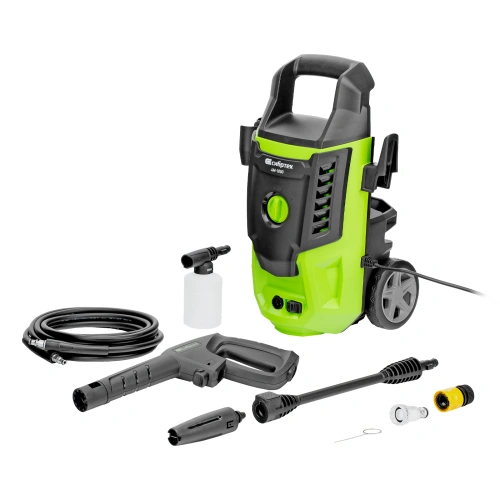 Моечная машина высокого давления АМ-1800, 1800 Вт, 140 бар, 350 л/ч, колесная Сибртех по ценам производителя в Краснодаре с доставкой по всей России