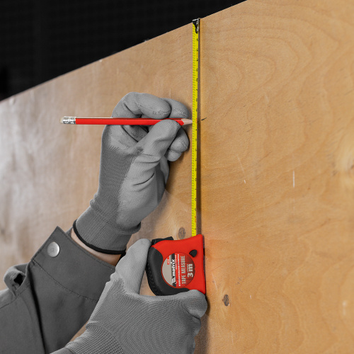 Рулетка Double fixation,3 м х 16 мм,обрезиненный корпус,двойная плавная фиксация Matrix по ценам производителя в Краснодаре с доставкой по всей России