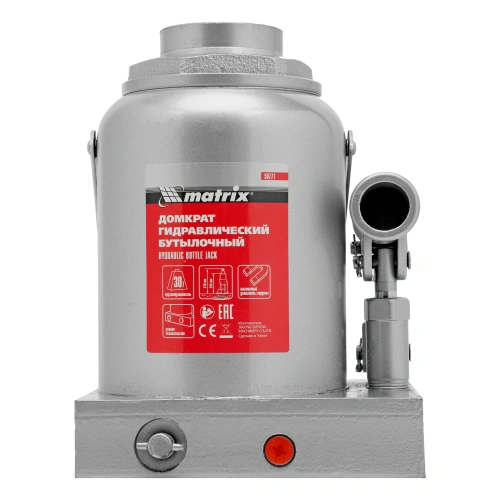 Домкрат гидравлический бутылочный, 30 т, h подъема 244-370 мм Matrix по ценам производителя в Краснодаре с доставкой по всей России