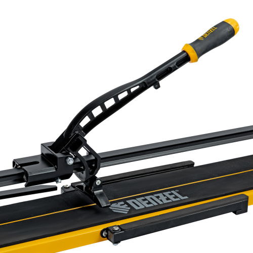 Плиткорез рельсовый 1200х16мм, каретка на подш., стальная станина, усил. рукоятка-пенал Denzel по ценам производителя в Краснодаре с доставкой по всей России