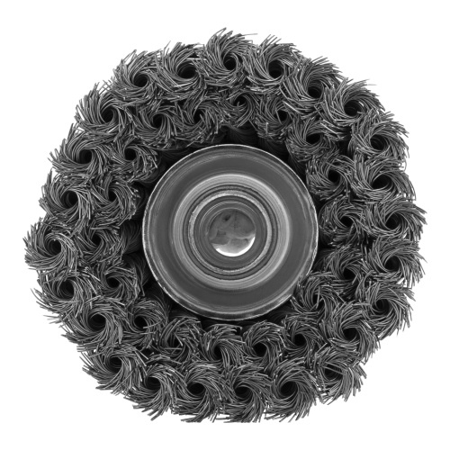 Щетка для УШМ, 100 мм, М14, "чашка", двухрядная, крученая проволока 0.35 мм Matrix по ценам производителя в Краснодаре с доставкой по всей России