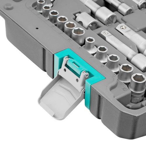 Набор инструментов, 1/2",3/8", 1/4", CrV, пластиковый кейс 142 предмета Stels по ценам производителя в Краснодаре с доставкой по всей России