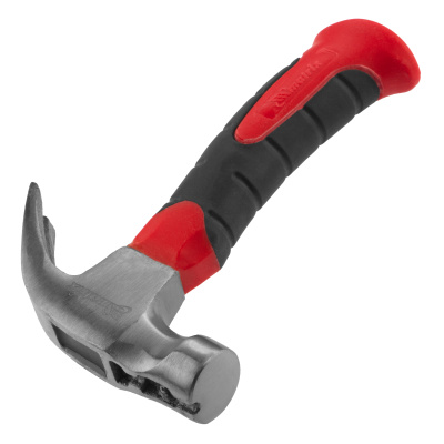 Молоток-гвоздодер мини, боек с магнитом, фибергласовая двухкомпонентная рукоятка, 250 г Matrix по ценам производителя в Краснодаре с доставкой по всей России