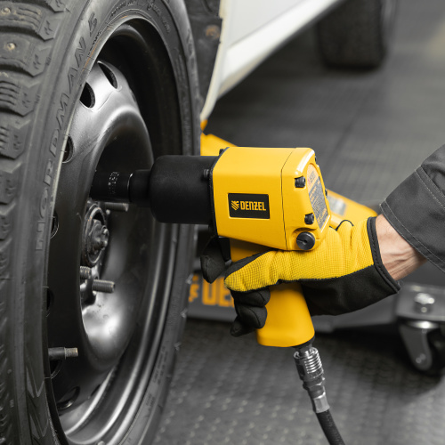 Ударный пневмогайковерт IW860+набор головок, 1/2", 7000 об/мин, 868 Нм Denzel по ценам производителя в Краснодаре с доставкой по всей России