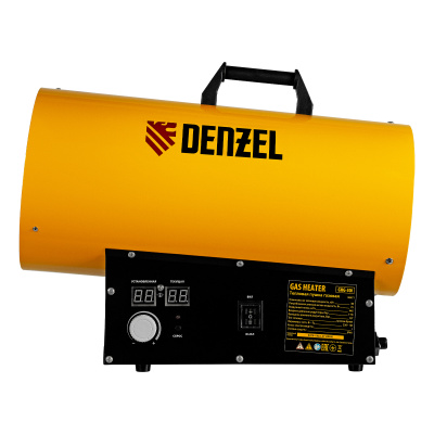 Газовая тепловая пушка GHG-30i, 30 кВт, цифровой термостат, пропан-бутан Denzel по ценам производителя в Краснодаре с доставкой по всей России