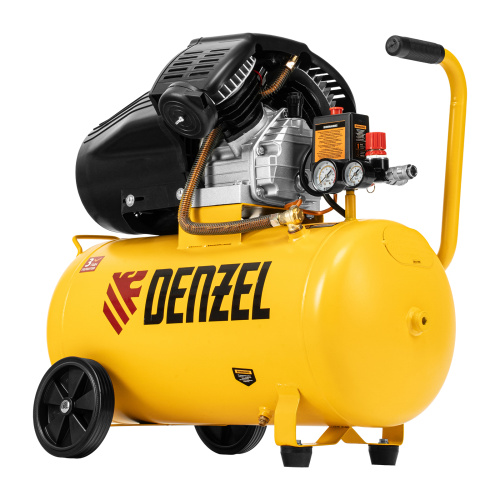 Компрессор воздушный прям. привод DCV1800/50, 1,8 кВт, 50 литров, 320 л/мин Denzel по ценам производителя в Краснодаре с доставкой по всей России