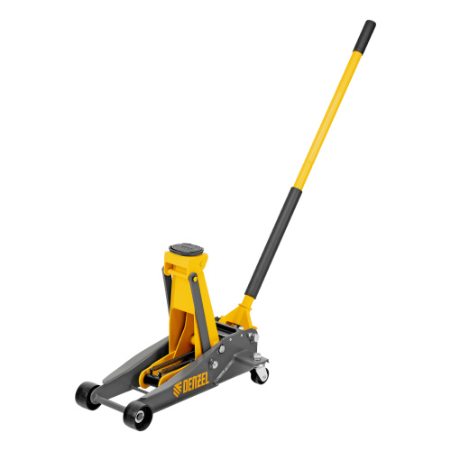 Домкрат гидравлический подкатной, 3 т, 125-470 мм, быстрый подъем, проф. Denzel по ценам производителя в Краснодаре с доставкой по всей России