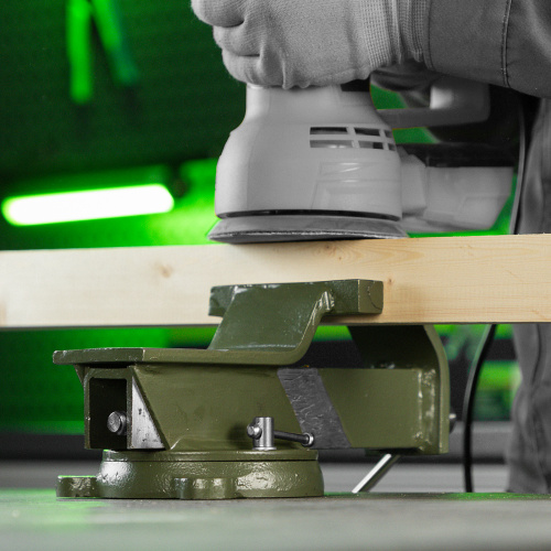 Тиски слесарные, 125 мм, стальные, поворотные Сибртех по ценам производителя в Краснодаре с доставкой по всей России