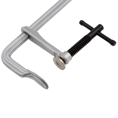 Струбцина F-образная, 80x400мм, кованая Denzel по ценам производителя в Краснодаре с доставкой по всей России