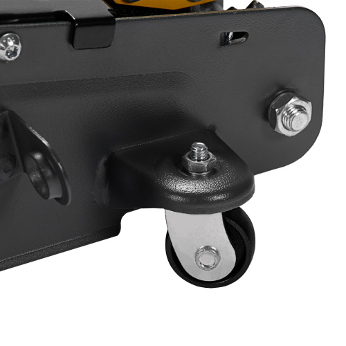 Домкрат гидравлический подкатной с фиксатором, 2,8 т, 135-385 мм, в кейсе Denzel по ценам производителя в Краснодаре с доставкой по всей России