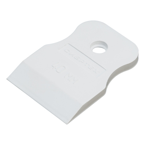 Шпатель, белая резина, 40 мм Сибртех по ценам производителя в Краснодаре с доставкой по всей России