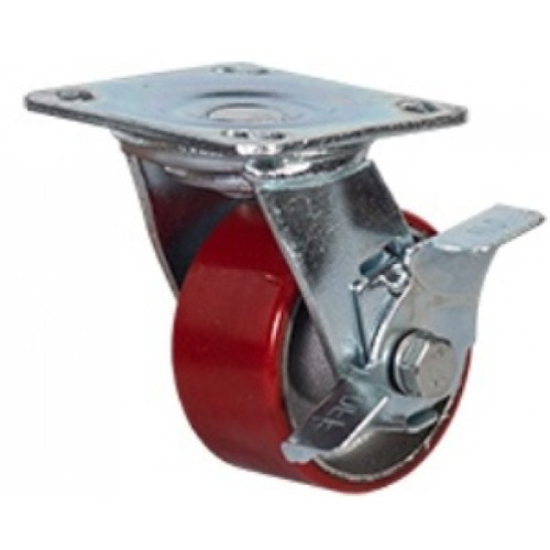 Колесо большегрузное поворотное  с тормозом 150 мм - SCpb 63 по ценам производителя в Краснодаре с доставкой по всей России