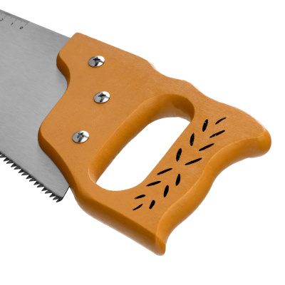 Ножовка по дереву, 500 мм, 7-8 TPI, каленый зуб, линейка, деревянная рукоятка Sparta по ценам производителя в Краснодаре с доставкой по всей России