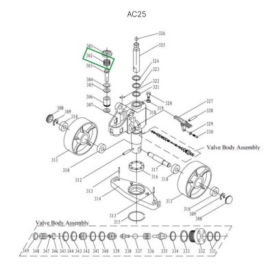 Пружина возвратная малого цилиндра для гидравлических тележек DF25 по ценам производителя в Краснодаре с доставкой по всей России