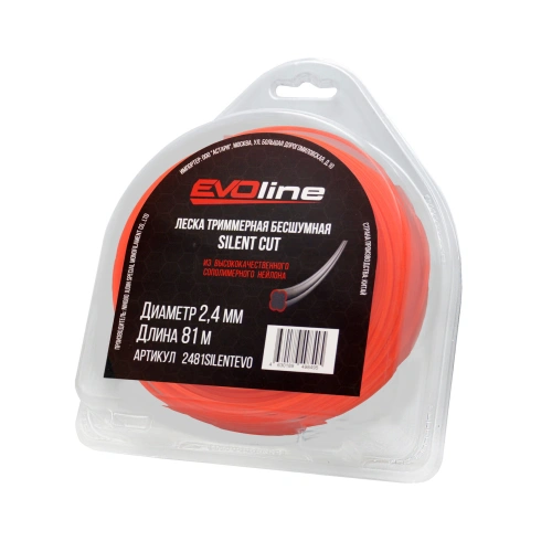 Леска (корд) триммерная EVOline SILENT CUT (2.4 мм, 81 метр) по ценам производителя в Краснодаре с доставкой по всей России