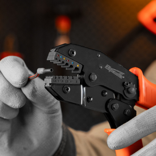 Клещи, 0.5-6 мм, для обжима электрокабеля Sparta по ценам производителя в Краснодаре с доставкой по всей России