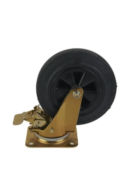 Колесо поворотное SCb80K 200 мм с тормозом по ценам производителя в Краснодаре с доставкой по всей России