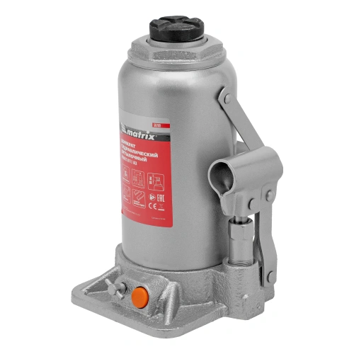 Домкрат гидравлический бутылочный, 16 т, h подъема 230-460 мм Matrix по ценам производителя в Краснодаре с доставкой по всей России