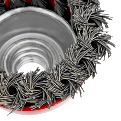 Щетка для УШМ, 65 мм, М14, "чашка", крученая проволока 0.5 мм Matrix по ценам производителя в Краснодаре с доставкой по всей России