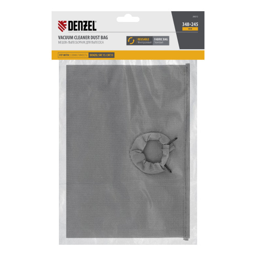 Мешок тканевый многоразовый для пылесоса Denzel SVC15, LVC15 Denzel по ценам производителя в Краснодаре с доставкой по всей России