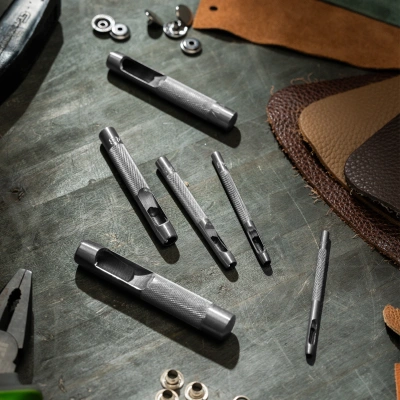 Набор пробойников для кожи 3 4 6 8 10 12.5 мм, 6 шт, чехол Сибртех по ценам производителя в Краснодаре с доставкой по всей России