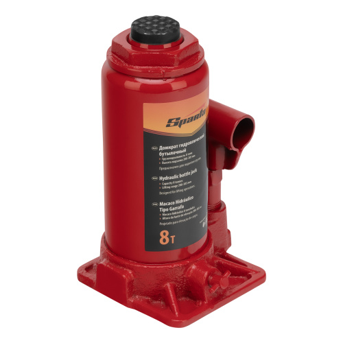Домкрат гидравлический бутылочный, 8 т, h подъема 200-385 мм Sparta по ценам производителя в Краснодаре с доставкой по всей России