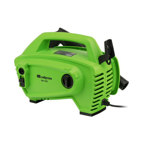 Моечная машина высокого давления АМ-1100, 1100 Вт, 90 бар, 280 л/ч, переносная Сибртех по ценам производителя в Краснодаре с доставкой по всей России