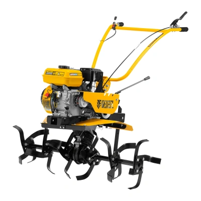 Мотоблок DPT-170SB, 7 л.с., ремен.сцеп, фрез 3х4, ШОМ, без колес, передачи 2В/1Н Denzel по ценам производителя в Краснодаре с доставкой по всей России