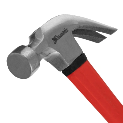 Молоток-гвоздодер optimal, 450 г, фибергласовая обрезиненная рукоятка Matrix по ценам производителя в Краснодаре с доставкой по всей России