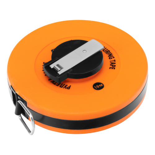 Рулетка геодезическая, 10 м х 12,5 мм, лента ПВХ, закрытый круглый корпус Sparta по ценам производителя в Краснодаре с доставкой по всей России