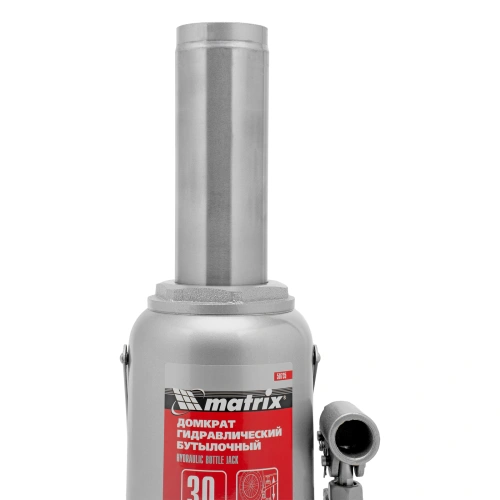 Домкрат гидравлический бутылочный, 30 т, высота подъема 260-415 мм Matrix купить в Москве с доставкой по всей России | ProtosMarket.ru