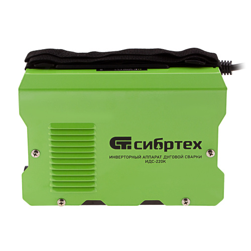Инверторный аппарат дуговой сварки ИДС-220K, 220 А, ПВ 80%, диаметр электрода 1,6-5 мм Сибртех по ценам производителя в Краснодаре с доставкой по всей России