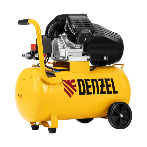 Компрессор воздушный прям. привод DCV1800/50, 1,8 кВт, 50 литров, 320 л/мин Denzel по ценам производителя в Краснодаре с доставкой по всей России