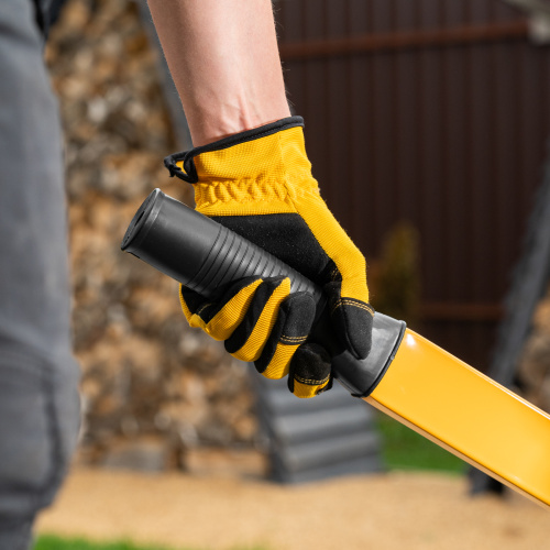 Тачка строительная, усиленная, объем 140 л, 230 кг, колесо 15х6.00-6 Denzel по ценам производителя в Краснодаре с доставкой по всей России