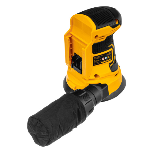 Машина шлифовальная эксцентриковая аккумуляторная COS-125-0, 18В Li-Ion Denzel по ценам производителя в Краснодаре с доставкой по всей России