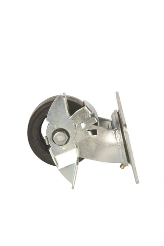 Колесо большегрузное поворотное SCdb 42 100 мм обрезиненное с тормозом (N) по ценам производителя в Краснодаре с доставкой по всей России