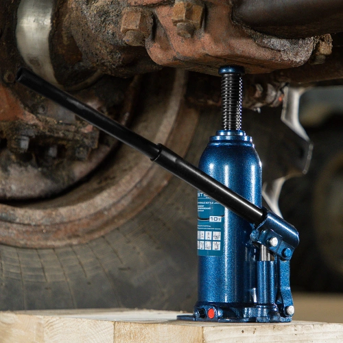 Домкрат гидравлический бутылочный, 10 т, h подъема 222-447 мм Stels по ценам производителя в Краснодаре с доставкой по всей России