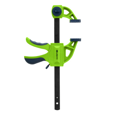 Струбцина F-образная, быстрозажимная, 150 х 70 х 360 мм, пластиковый корпус, фиксатор, двухкомпонентная рукоятка Сибртех по ценам производителя в Краснодаре с доставкой по всей России