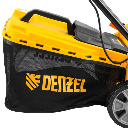 Газонокосилка электрическая GM-1600, 1600 Вт, ширина 36 см, 3 уровя, травосборник 35 л. Denzel по ценам производителя в Краснодаре с доставкой по всей России