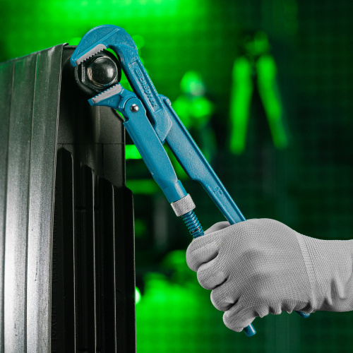 Ключ трубный рычажный №1, 1", литой, тип "L" Сибртех по ценам производителя в Краснодаре с доставкой по всей России