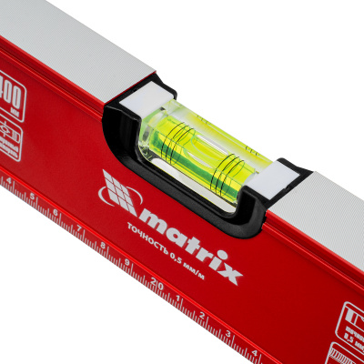 Уровень алюминиевый, фрезерованный, 3 глазка, 400 мм Matrix по ценам производителя в Краснодаре с доставкой по всей России