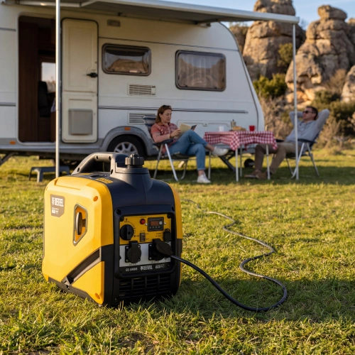 Генератор инверторный GS-3000iS, 3,0 кВт, 230 В, закрытый корпус, ручной старт DENZEL по ценам производителя в Краснодаре с доставкой по всей России