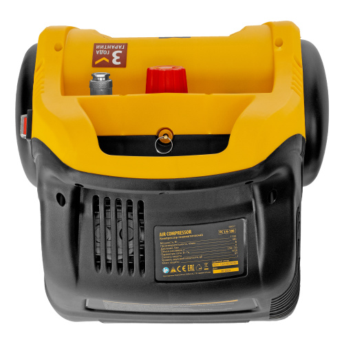 Компрессор воздушный безмасляный РС 1/6-180,1, 1 кВт, 180 л/мин, 6 л Denzel по ценам производителя в Краснодаре с доставкой по всей России